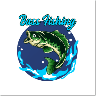 Bass Fish 2.5 Posters and Art